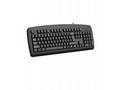 A4tech tenká klávesnice KB-720, CZ, US, USB, černá