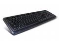 C-TECH klávesnice KB-102 PS2, slim, black, CZ, SK