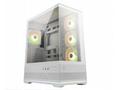 MSI case MAG PANO 110R PZ WHITE, ATX, Průhledná bo