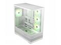 MSI case MAG PANO 110R PZ WHITE, ATX, Průhledná bo