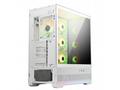 MSI case MAG PANO 110R PZ WHITE, ATX, Průhledná bo