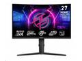 MSI MPG, 275CQRXF, 27", VA, QHD, 240Hz, 0,5ms, Čer