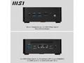 MSI PC Cubi NUC 1MG-418BEU, Core 7 150U, 16GB, N, 