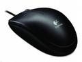 Logitech myš B100, optická, 3 tlačítka, černá,800d