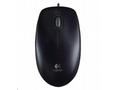 Logitech myš B100, optická, 3 tlačítka, černá,800d