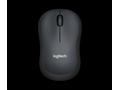 Logitech Wireless Mouse M220 Silent, black