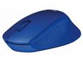 Logitech Wireless Mouse M330 Silent Plus, blue