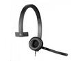 Logitech UC Corded Mono USB Headset H570e (Leather