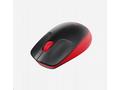 Logitech Wireless Mouse M190 Full-Size, red