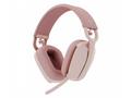 Logitech Zone Vibe 100 headset - ROSE, A00167 - EM