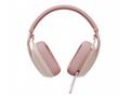 Logitech Zone Vibe 100 headset - ROSE, A00167 - EM