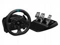 Logitech G923 - Volant a pedály - kabelové - černá