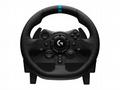 Logitech G923 - Volant a pedály - kabelové - černá