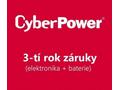 CyberPower 3. rok záruky pro PR3000ERTXL2U