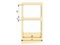 OEM samolepicí etikety 100mm x 150mm, bílý papír, 