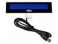LCD displej Virtuos FL-2026MB 2x20, USB bílý