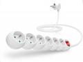 CONNECT IT prodlužovací kabel 230 V, 6 zásuvek, 2 