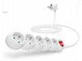 CONNECT IT prodlužovací kabel 230 V, 5 zásuvek, 3 
