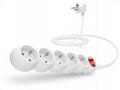 CONNECT IT prodlužovací kabel 230 V, 5 zásuvek, 2 