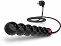 CONNECT IT prodlužovací kabel 230 V, 6 zásuvek, 3 
