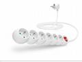 CONNECT IT prodlužovací kabel 230 V, 6 zásuvek, 3 