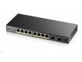 ZYXEL 10xGb, 2xSFP 8xPOE switch GS1100-10HP v2