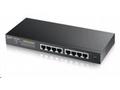 Zyxel GS1900-8HP, 8-port GbE L2 PoE Smart Switch, 