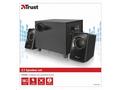 TRUST Reproduktory 2.1 Avora Subwoofer Speaker Set