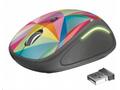 TRUST Myš Yvi Wireless Mouse USB, geometrics