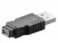 PREMIUMCORD Redukce USB 2.0 A - MINI-B 5 PIN (M, F