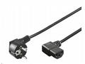 Síťový kabel 220V k PC, 2m 90°