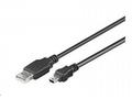 PremiumCord Kabel mini USB 2.0, A-B, 5pinů, 3m