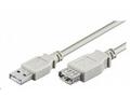 PremiumCord USB 2.0 kabel prodlužovací, A-A, 0,5m,