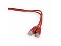 GEMBIRD kabel patchcord Cat5e UTP 0,25m, červený