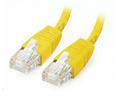 GEMBIRD kabel patchcord Cat5e UTP 0,25m, žlutý
