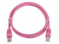GEMBIRD kabel patchcord Cat5e UTP 3m, růžový