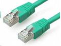 GEMBIRD kabel patchcord CAT6 stíněný FTP 1m, zelen