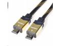 PremiumCord GOLD HDMI High Speed + Ethernet kabel,