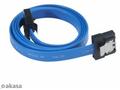 AKASA - Proslim 6Gb, s SATA3 kabel - 30 cm - modrý