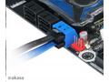 AKASA - Proslim 6Gb, s SATA3 kabel - 50 cm - modrý