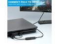PremiumCord adaptér HDMI to DisplayPort Male, Fema