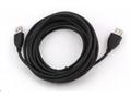 Kabel USB A-A 4,5m 2.0 prodl. HQ s ferrit. jádrem