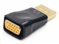 GEMBIRD red. Displayport na VGA, M, F, černá