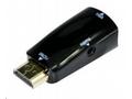 Gembird adaptér HDMI (M) na VGA (F) + 3.5 mm audio