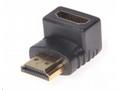 PremiumCord Adapter HDMI M, F zahnutý do pravého ú