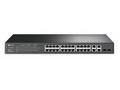 TP-LINK "JetStream™ 24-Port 10, 100 Mbps + 4-Port 