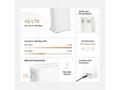 Mercusys MB130-4G WiFi5 router (AC1200, 4G LTE, 2,