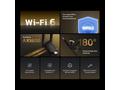 Mercusys AX1800 High Gain Wi-Fi 6 USB Adapter