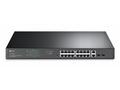 TP-Link TL-SG1218MPE Switch 16xGLAN 2xSFP PoE 192W