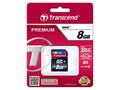 TRANSCEND SDHC karta 8GB Premium, Class 10